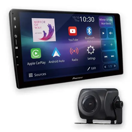 Pioneer SPH-PF97BT Multimedia Systeem - Inclusief Achteruitrijcamera - Perfect Fit - 9 Inch beeldscherm - Apple CarPlay en Android Auto - Ingebouwde Wifi