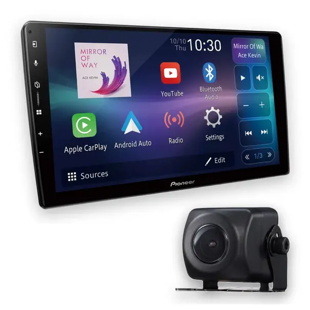 Pioneer Pioneer SPH-PF97BT Multimedia Systeem - Inclusief Achteruitrijcamera - Perfect Fit - 9 Inch beeldscherm - Apple CarPlay en Android Auto - Ingebouwde Wifi