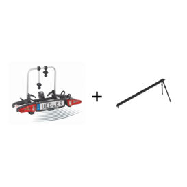 DEAL! Uebler i21 Fietsendrager + Universele Goot - 2x E-bike