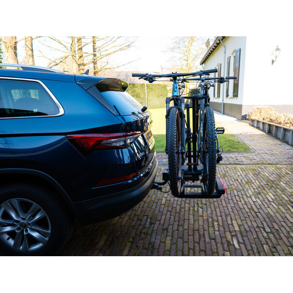 Spinder Spinder TX2 fietsendrager -  2 Fietsen en uitbreidbaar naar 3 fietsen - Kantelbaar - 17 kg
