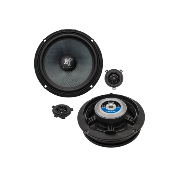 Hifonics  Hifonics ZSV6.2 -   16.5 cm - 2-weg componentluidsprekers, geschikt voor veel VW-, Seat- en Skoda-modellen