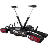 TORNA Lift 2 - Inclusief uitschuifbare oprijgoot - Trekhaak Fietsendrager - 2 E-bikes Opvouwbaar - Kantelbaar tot 90 graden  - MODEL 2027!!