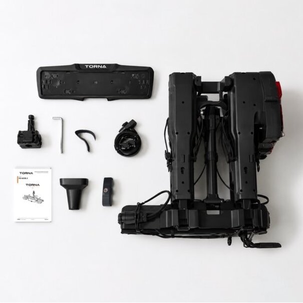 Torna TORNA Lift 2 - Trekhaak Fietsendrager - 2 E-bikes Opvouwbaar - Kantelbaar