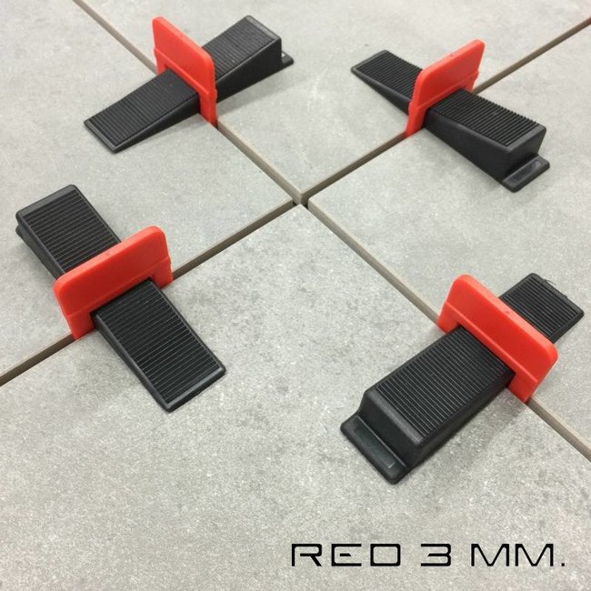 Levelling Starters kit 3 mm.. 500 clips