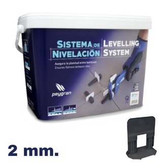 Levelling starters kit 2 mm. Peygran 400 Profi set