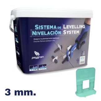 Levelling starters kit 3 mm. Peygran 400 Profi set