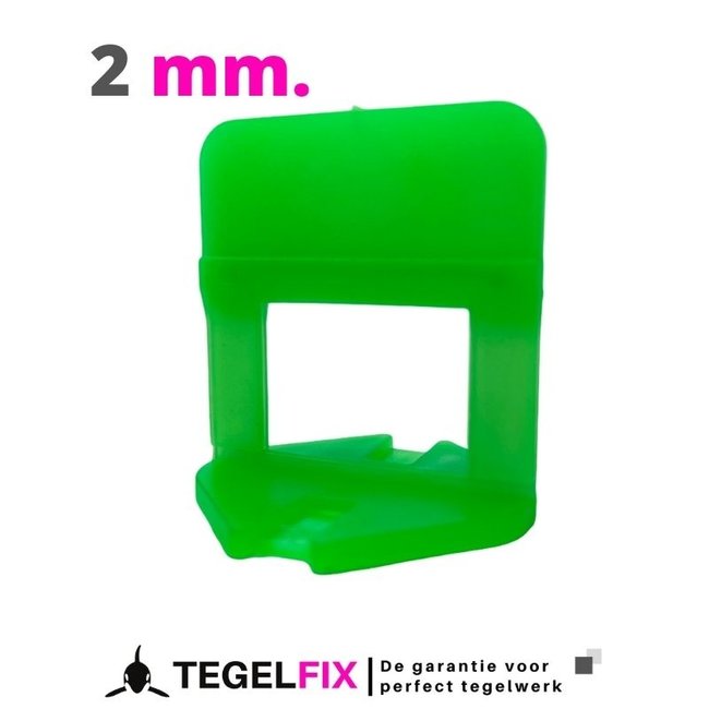 Levelling Starters kit 2 mm.. 500 clips