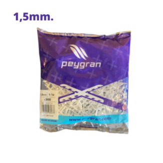 Peygran Peygran tegelkruisjes 1,5 mm