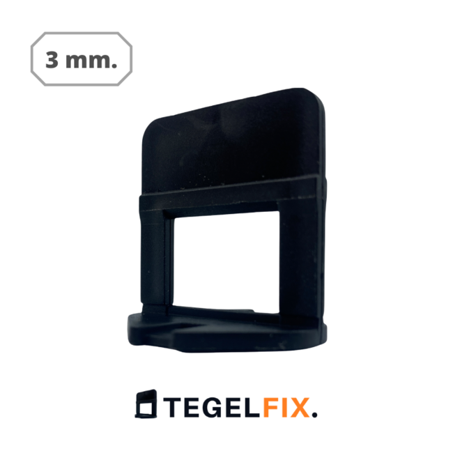 TegelFix 3 mm. levelling clips 500 stuks