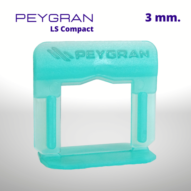 Peygran 3 mm.  Clips LS Compact 500 stuks