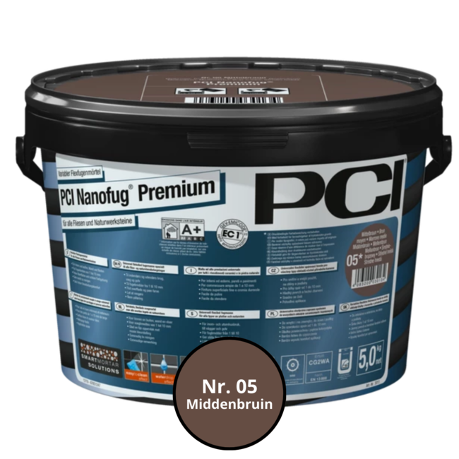 PCI PCI Nanofug Premium Nr. 05 Middenbruin 5 kg