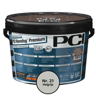 PCI PCI Nanofug Premium Nr. 21 Helgrijs 5 kg