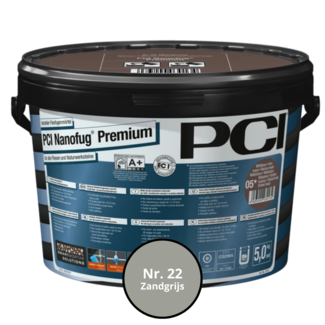 PCI PCI Nanofug Premium Nr. 22 Zandgrijs 5 kg