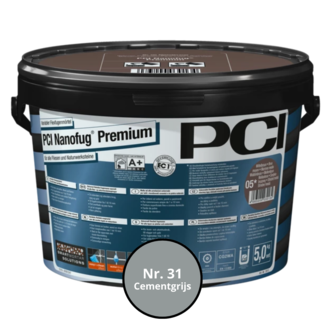 PCI Nanofug Premium Nr. 31 Cementgrijs 5 kg