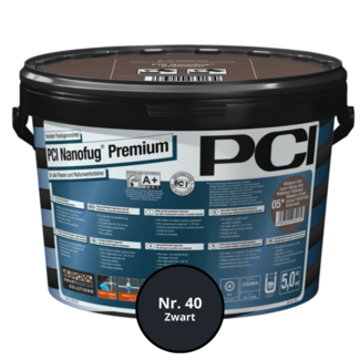 PCI PCI Nanofug Premium Nr. 40 Zwart 5 kg