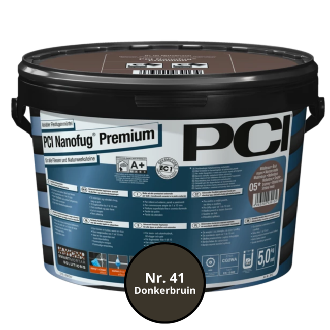 PCI PCI Nanofug Premium Nr. 41 Donkerbruin 5 kg