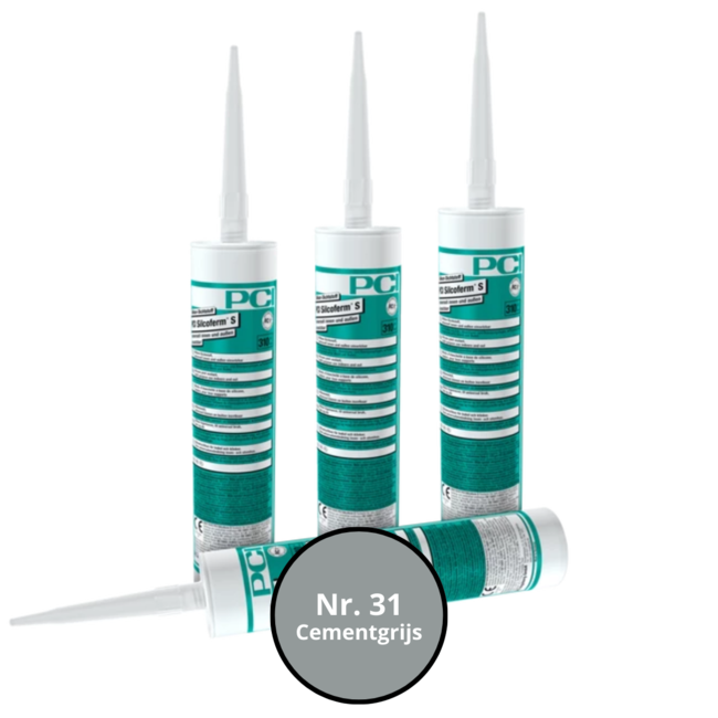 PCI Silcoferm S Nr. 31 Cementgrijs 310 ml