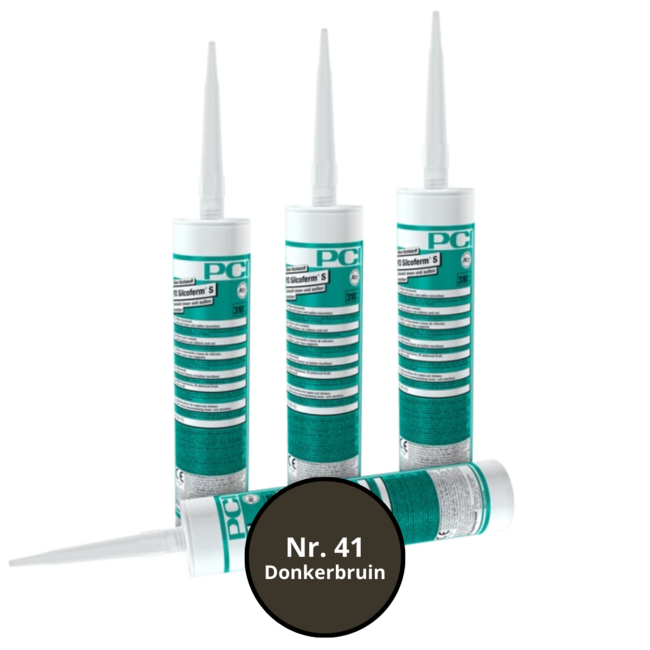 PCI Silcoferm S Nr. 41 Donkerbruin 310 ml