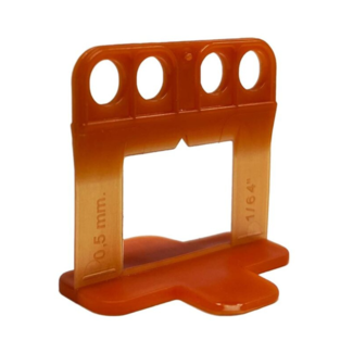 4Level  0.5  mm. Levelling clips 150 st.