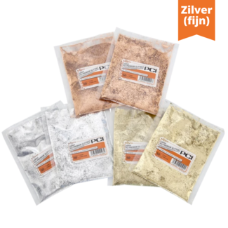 PCI Premium Glitter Zilver Fijn 50 gr