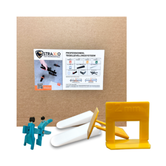 Straxxo ® XL Starterset Pro 2 mm – 3000 clips