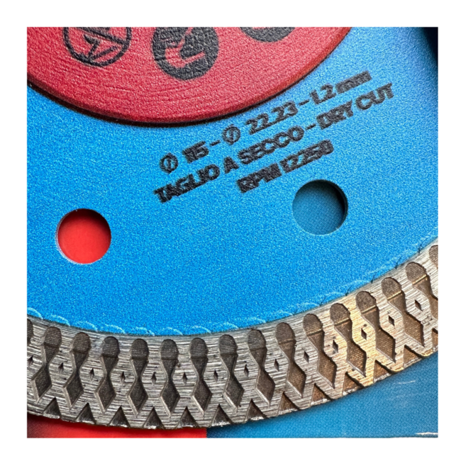 7C Katana Diamant zaagblad 115 / 1,2 mm. dun