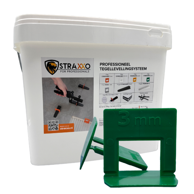 Straxxo ® Starterskit  500 set Pro  3 mm.