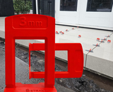 Outdoor tegel levelling