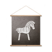 Kay Bojesen - Zebra canvas poster 40 x 40