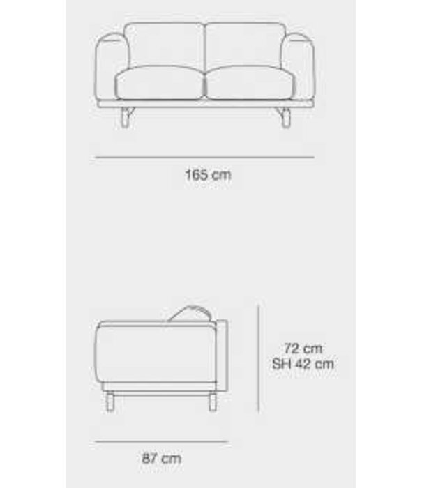 Muuto  Muuto - Rest Studio sofa