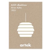 Artek - Beehive , Greige poster 50 x 70