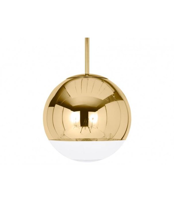 Tom Dixon  Tom Dixon - Mirror Ball gold pendant Ø25