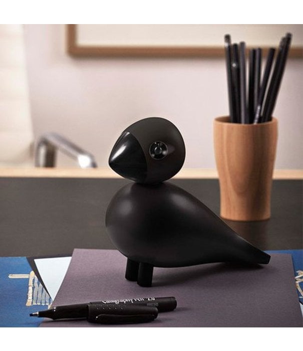 Kay Bojesen  Songbird Raven, black beech