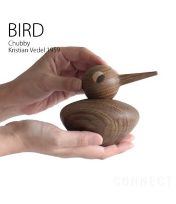 Architectmade  Bird Chubby smoked oak