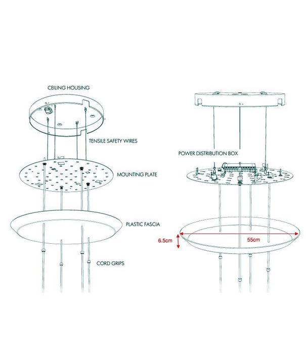 Tom Dixon  Tom Dixon - Pendant system