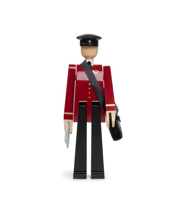 Kay Bojesen  Postman Einar, lacquered beech