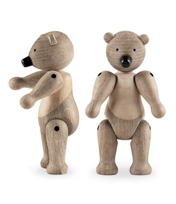 Kay Bojesen  Bear Small oak, maple