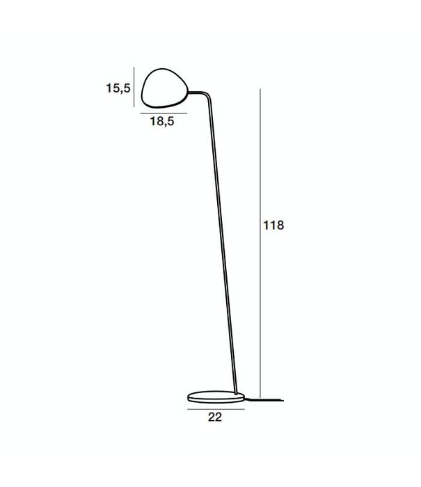Muuto  Muuto Leaf Floor Lamp