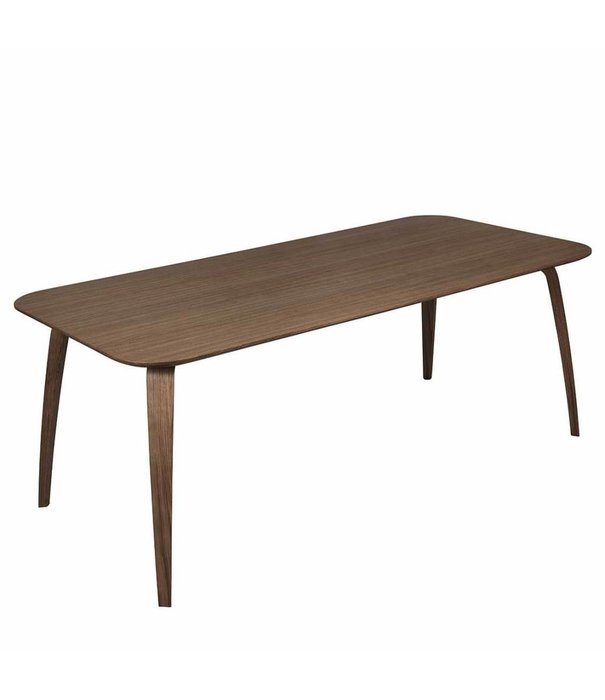 Gubi  Gubi Dining Table Rectangular American walnutalnut