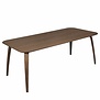 Gubi Dining Table Rectangular Walnut