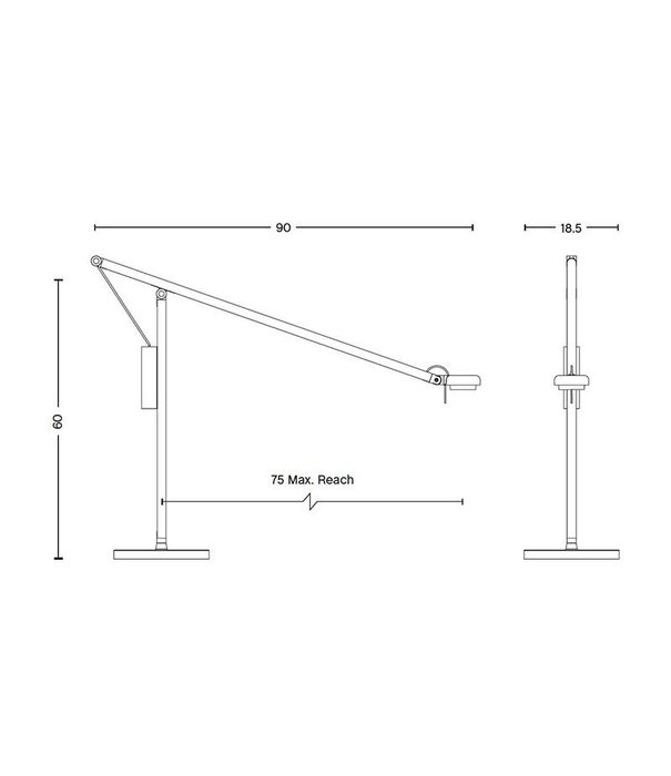 Hay  Hay - fifty fifty table lamp