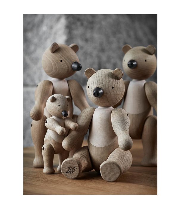 Kay Bojesen  Bear medium eiken / esdoorn