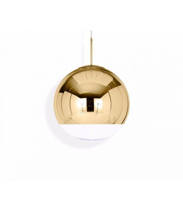 Tom Dixon  Tom Dixon - Mirror Ball Gold hanglamp Ø50