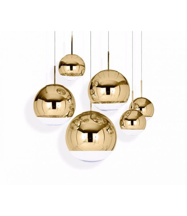 Tom Dixon  Tom Dixon - Mirror Ball Gold pendant Ø50