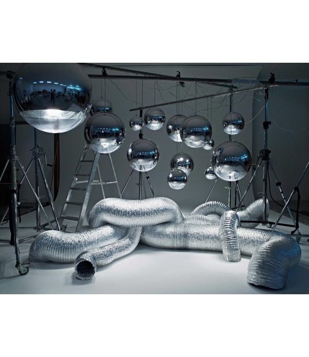 Tom Dixon  Tom Dixon - Mirror Ball chrome hanglamp Ø40