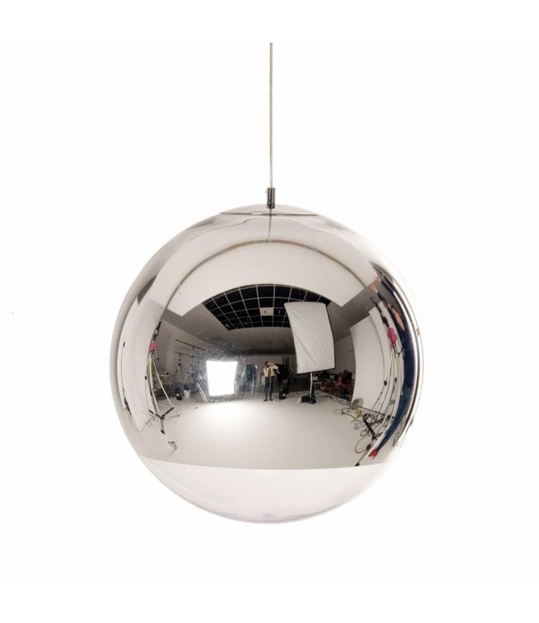 Tom Dixon  Tom Dixon - Mirror Ball chrome hanglamp Ø40