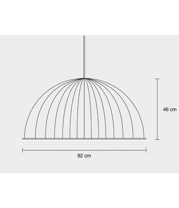 Muuto  Muuto Under the bell Pendant Lamp Ø82