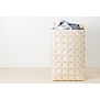 Verso Design -Lastu birch baskets - leather handles