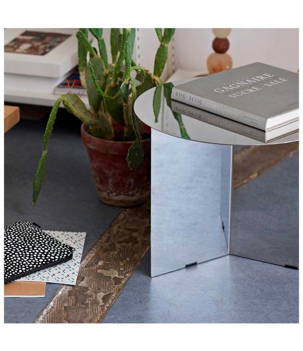 Hay  Hay - Slit side table round Ø45