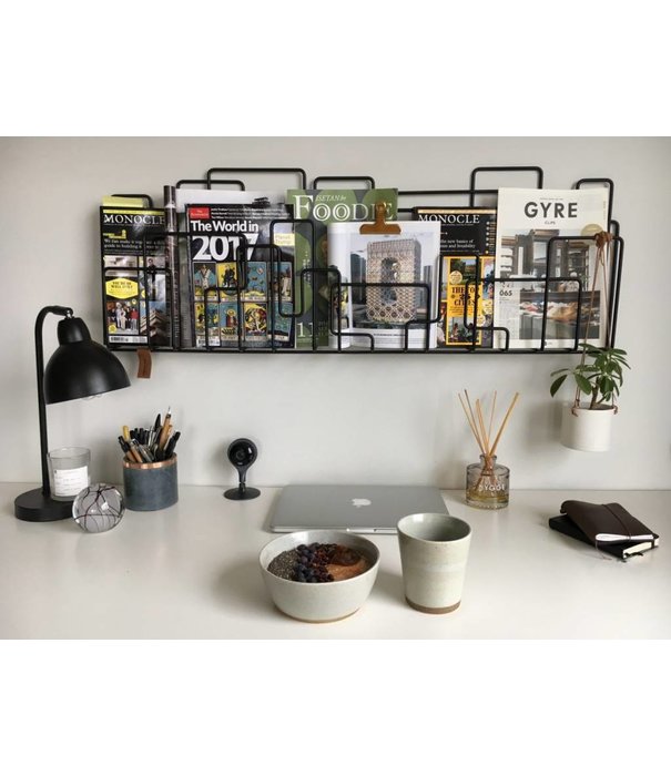 Maze  Maze - City Sunday magazine rack / painted steel